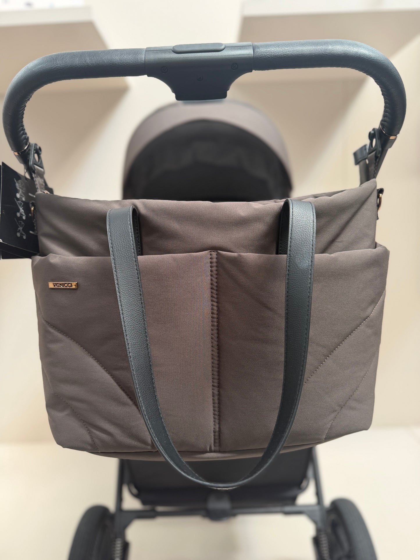 EX DISPLAY Venicci Claro2 2-in-1 Travel System - Chocolate