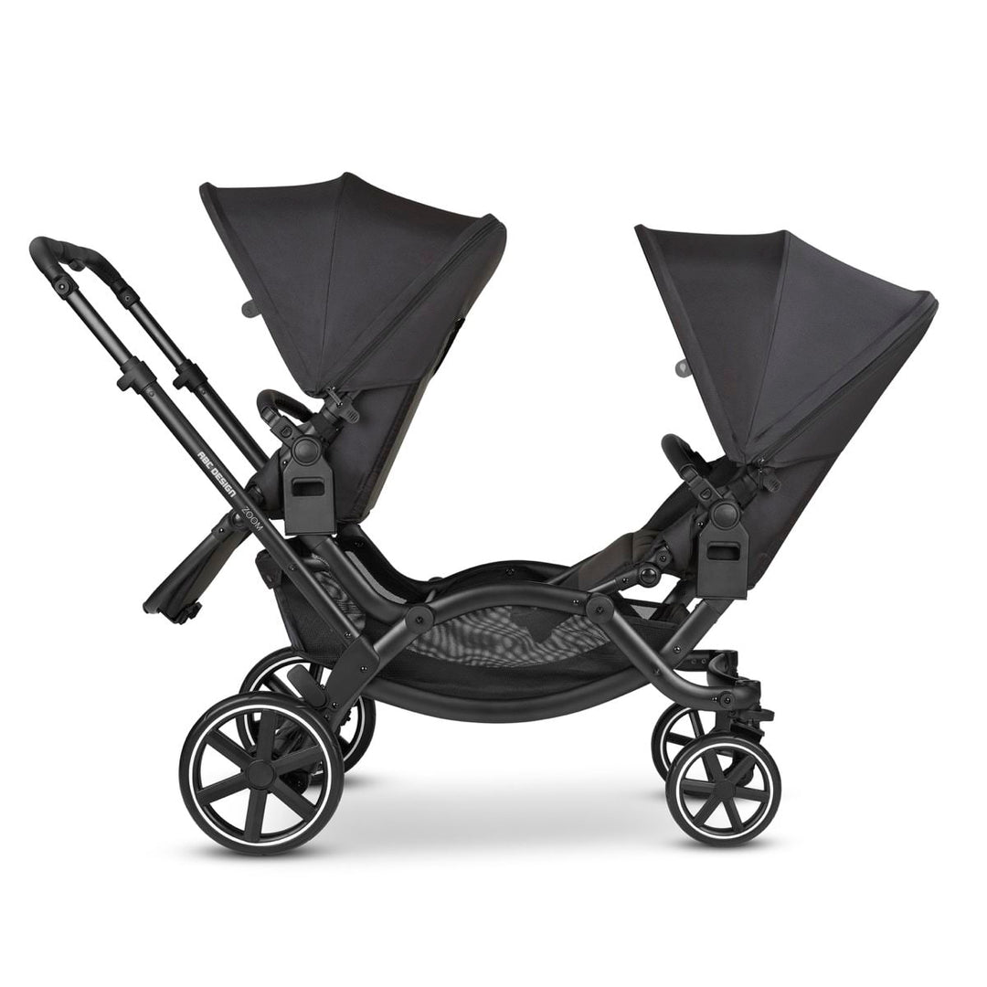 ABC Design Zoom Double Inc 1x Carrycot x2 Seats - Ink (2024)