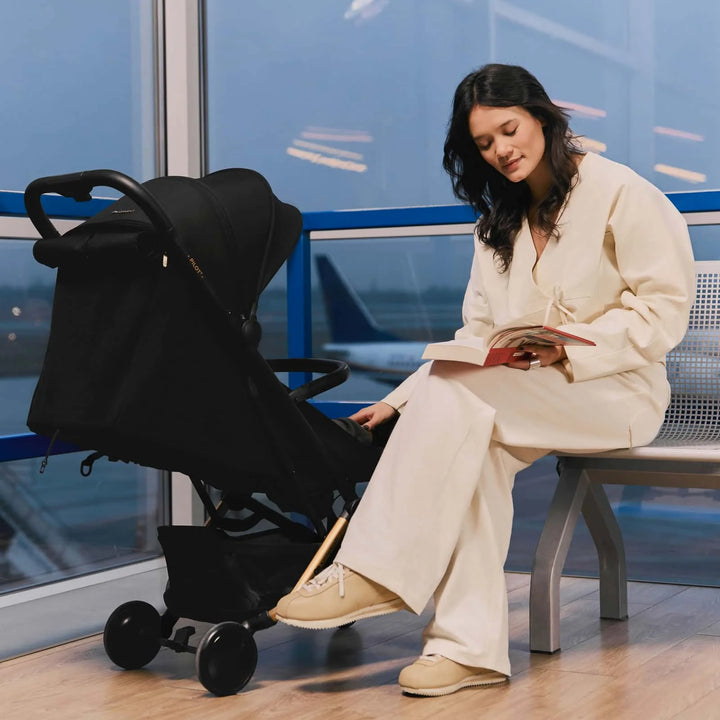 Kinderkraft Pilot 2 Cabin Size Travel Stroller - Grey