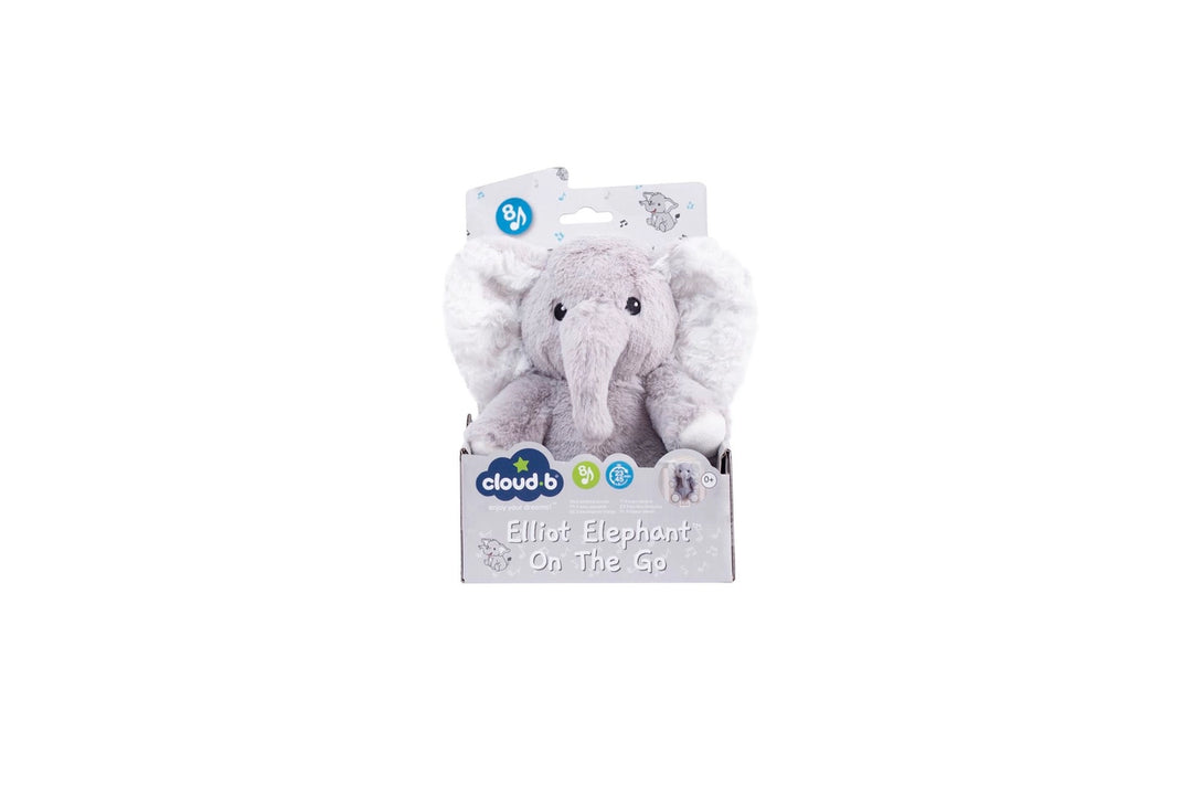 Cloud B On the Go Sound Soother/Sleep Aid - Elliot Elephant