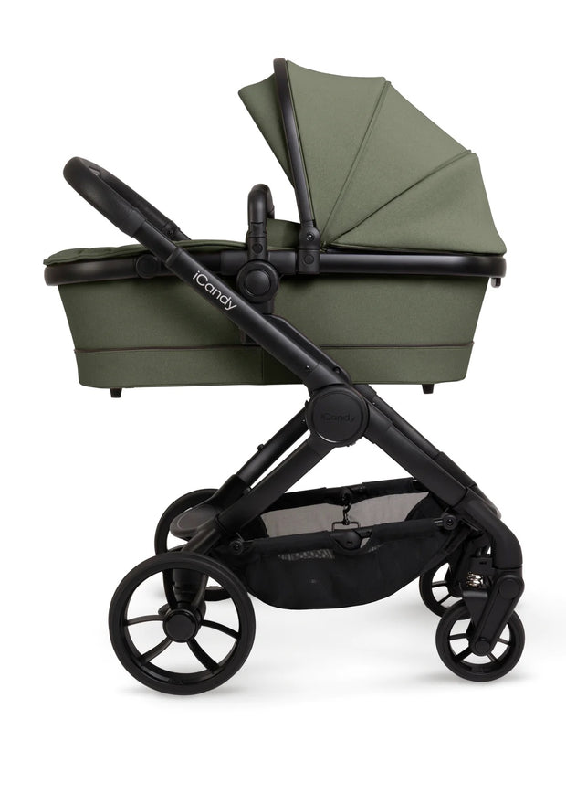 iCandy Peach 7 Pushchair and Carrycot - Complete Car Seat Bundle - Ivy