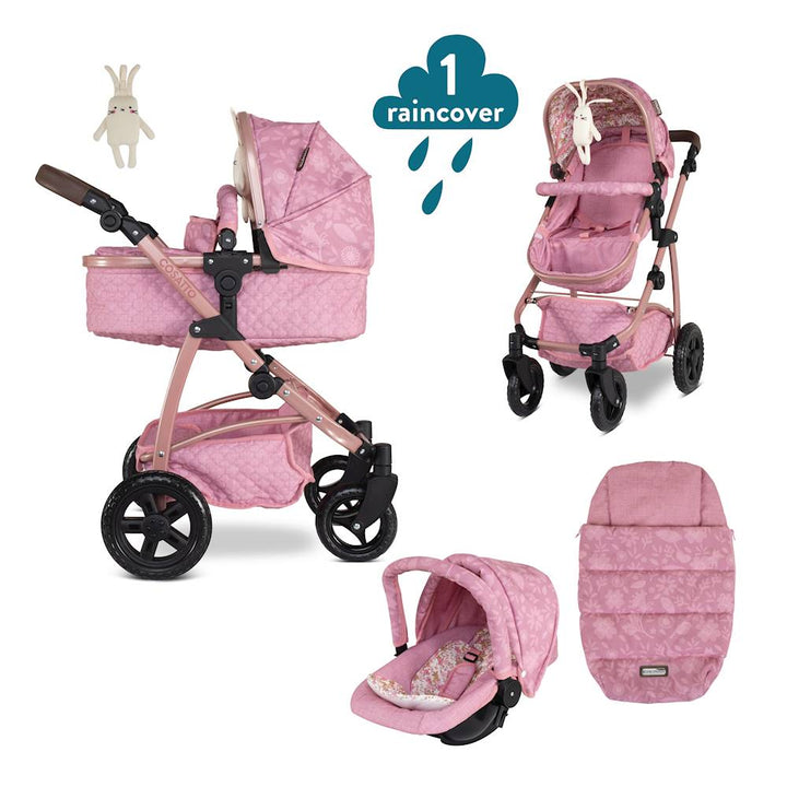 Cosatto Wow 3in1 Complete Dolls Travel System Set - Camille
