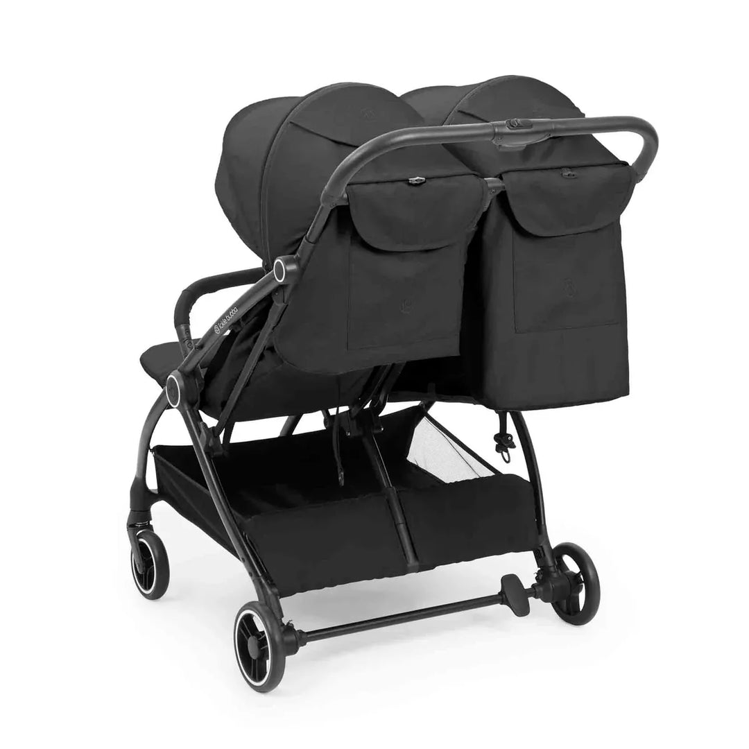 Ickle Bubba Aries Double Max Autofold Stroller - Graphite Grey