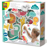 SES Creative Foam Bath Animal Stickers - Safari Animals