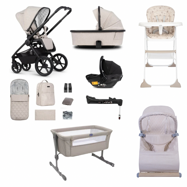 Venicci Tinum Edge Dust Complete Newborn Essentials Bundle