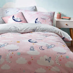 Peter Rabbit Sleepy Head Single Duvet Cover Set - Pink