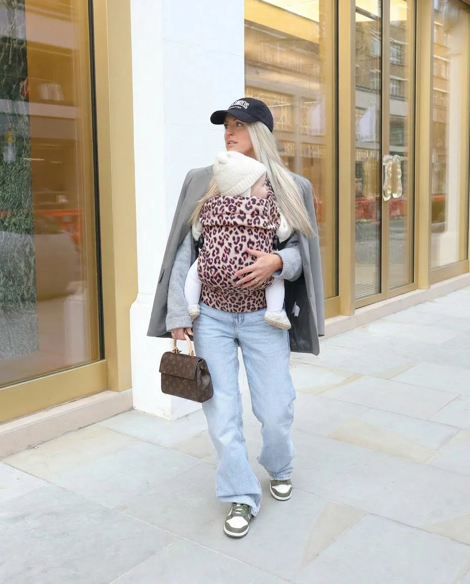 Nomad Air Animal Print Baby Carrier – Dusky Leopard