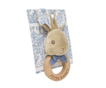 Peter Rabbit Signature Collection - Peter Wooden Ring Rattle