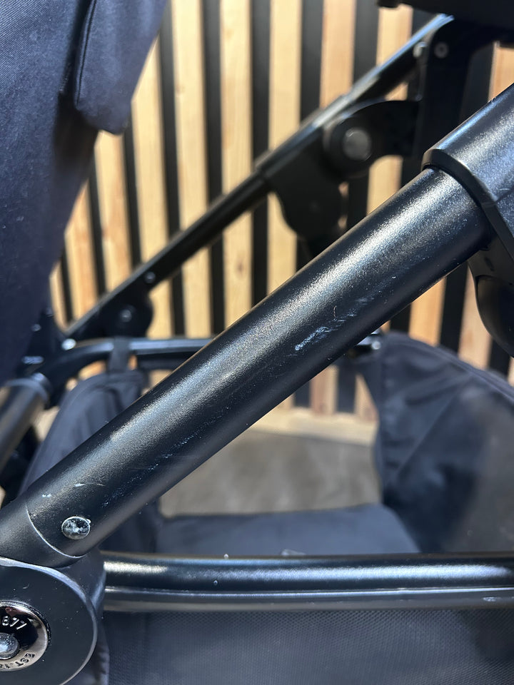 PRE LOVED Silver Cross Coast Double Pushchair - Flint