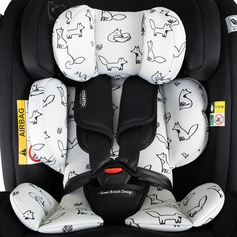 Cosatto Get Set Grow Plus i-Size 360 Car Seat – Foxed