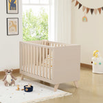Babymore Dante Mini Cot Bed – Cashmere