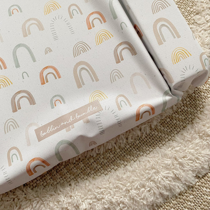 Bobbin & Bumble Standard Changing Mat - Abstract Rainbow