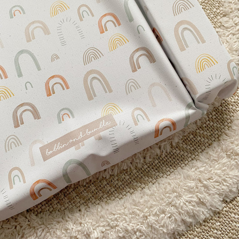 Bobbin & Bumble Standard Changing Mat - Abstract Rainbow