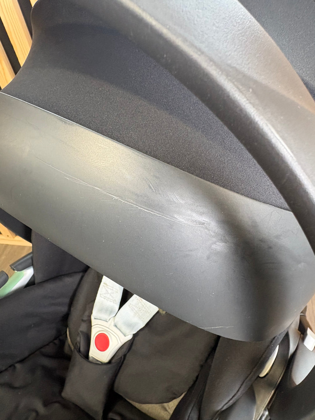 PRE LOVED iCandy Peach 6 Pushchair w/ Cybex Cloud T Car Seat - Grey Twill