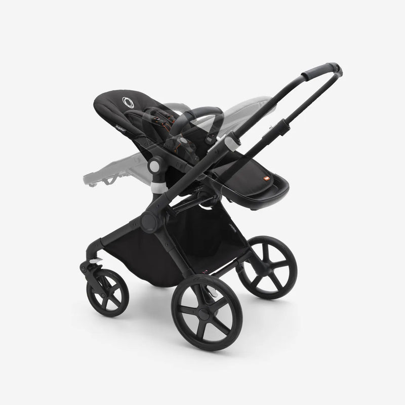 Bugaboo Fox Cub Complete Pushchair + Carrycot - Midnight Black