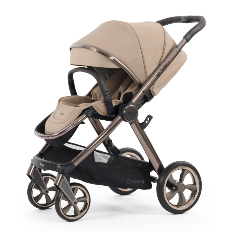 Oyster4 Travel System Bundle Inc Maxi-Cosi Pebble 360 Pro2 Car Seat - Fawn