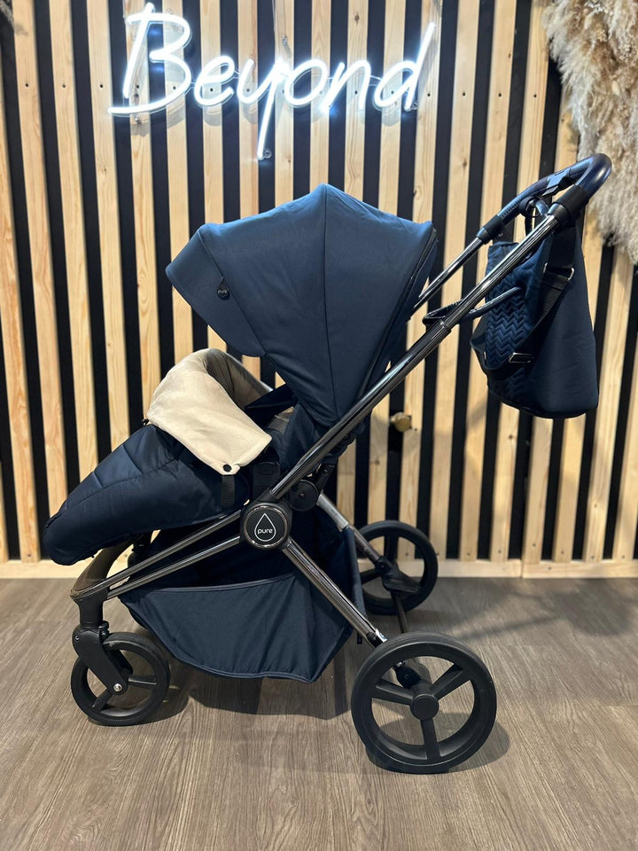 PRE LOVED Mee-go Pure 2 in 1 Pram & Pushchair - True Blue