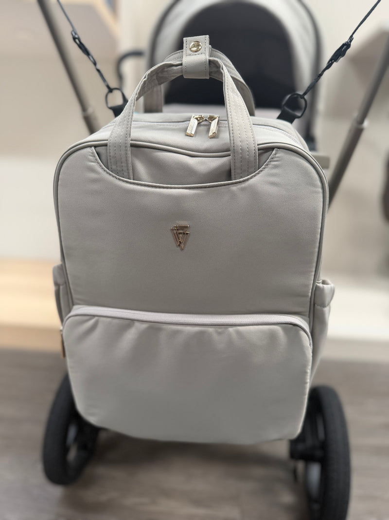 EX DISPLAY Venicci Upline3 Pram, Pushchair + Accessories - Pebble