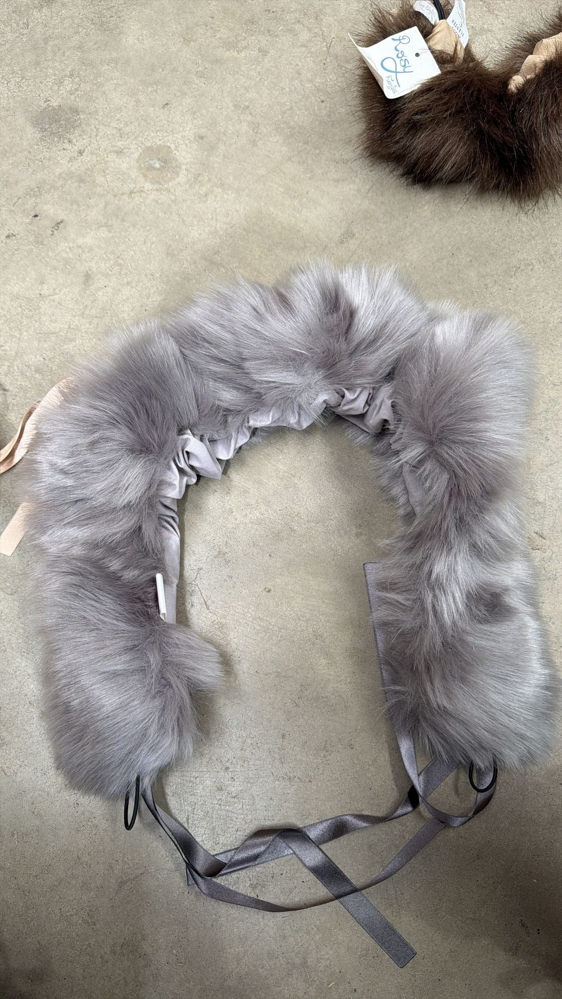 Universal Pushchair Hood Fur