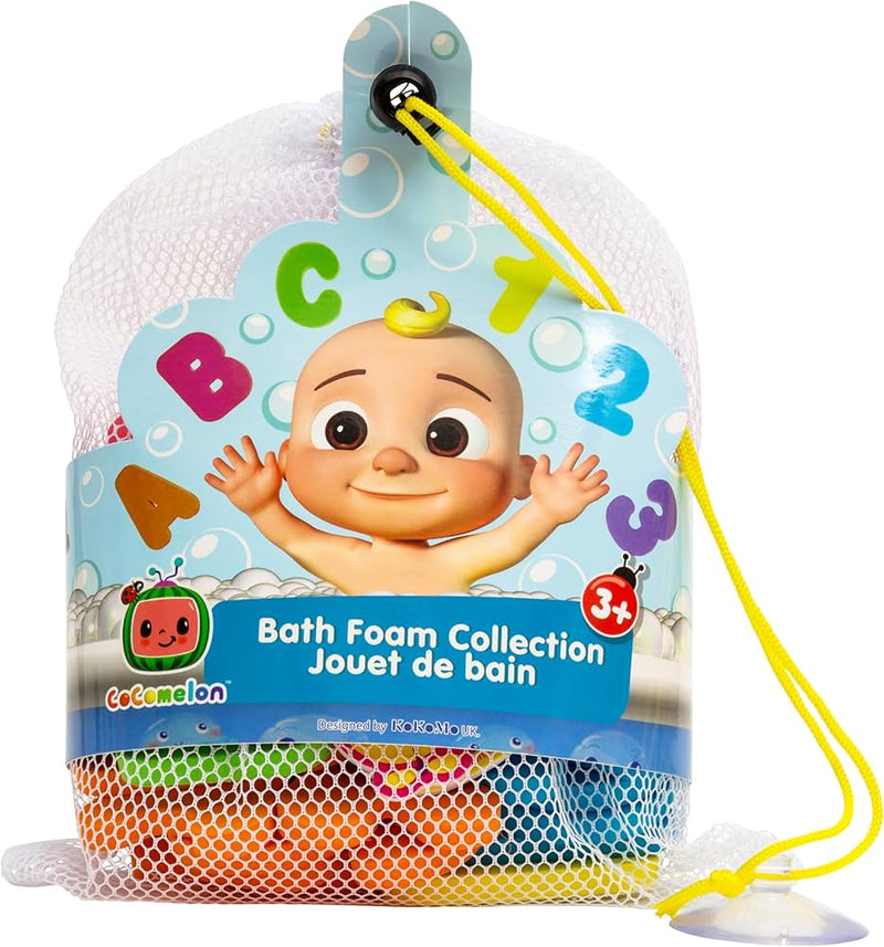 CoComelon Bath Foam Collection - Bath Letters & Numbers