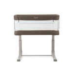 Oyster Drop Side Wiggle Crib Co-Sleeper - Mink