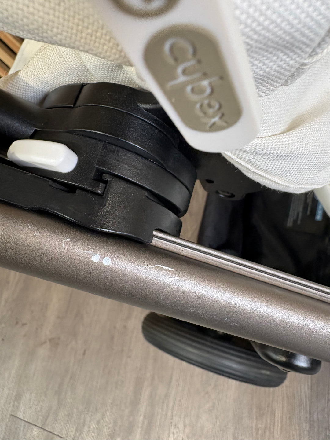 PRE LOVED Cybex Gazelle S Double Bundle - Seashell Beige