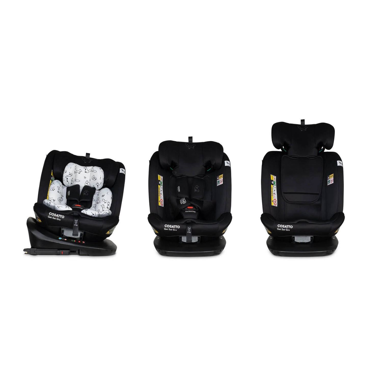 Cosatto Get Set Grow i-Size 360 Car Seat - Foxed