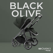 Babystyle Oyster 3 Luxury Travel System - Black Olive