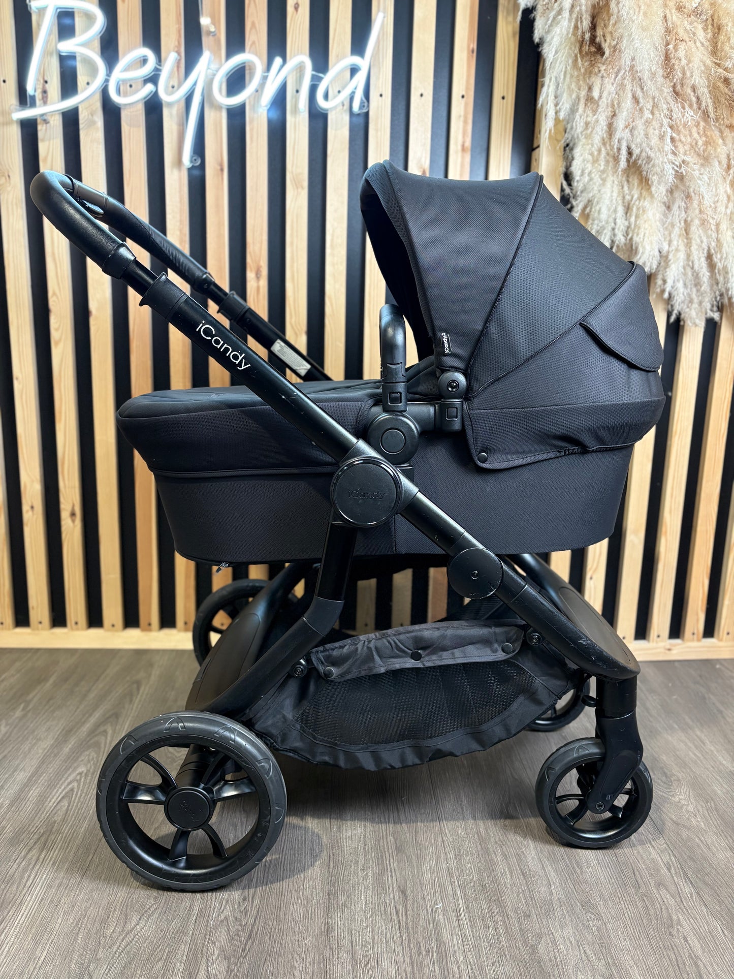 PRE LOVED iCandy Orange3 Pram + Pushchair - Black
