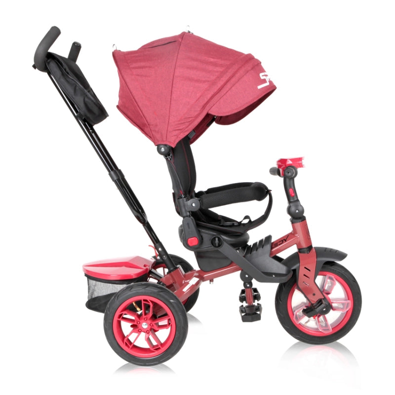 Lorelli Speedy Air 3-in-1 Tricycle - Red & Black