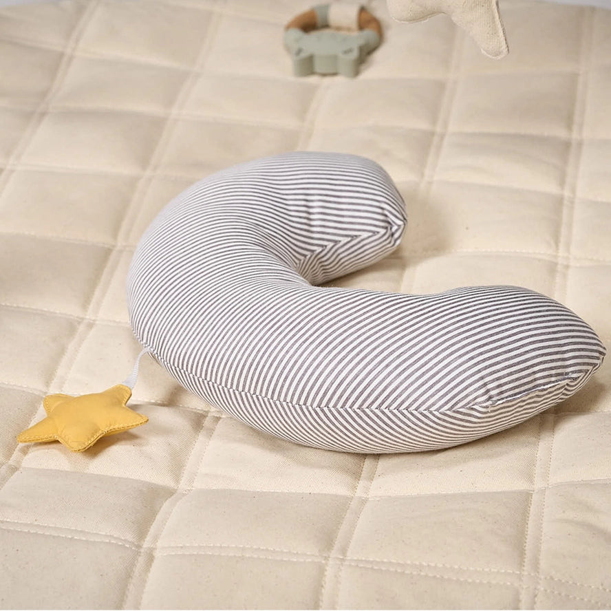 Minidream Baby Play Mat & Gym with Tummy Time Cushion