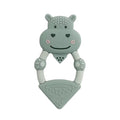 Cheeky Chompers Textured Baby Teether - Chewy The Hippo