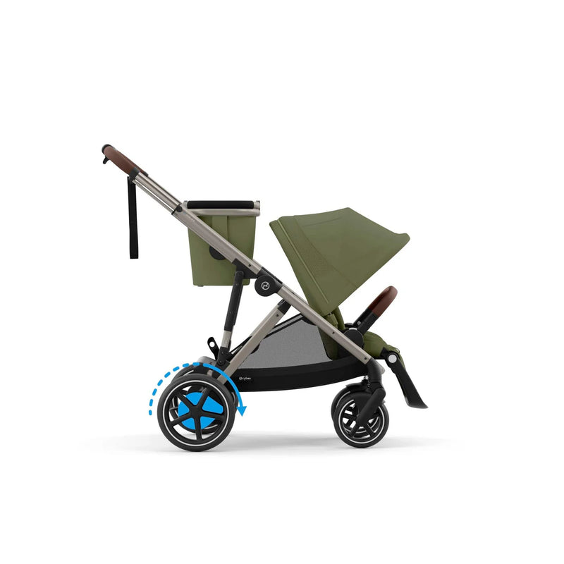 Cybex eGazelle S Pushchair - Moss Green/Taupe