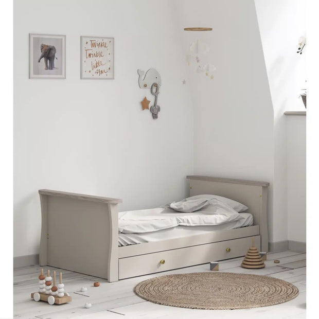 Little Acorns Celeste Cot Bed – Cashmere/Grey Ash