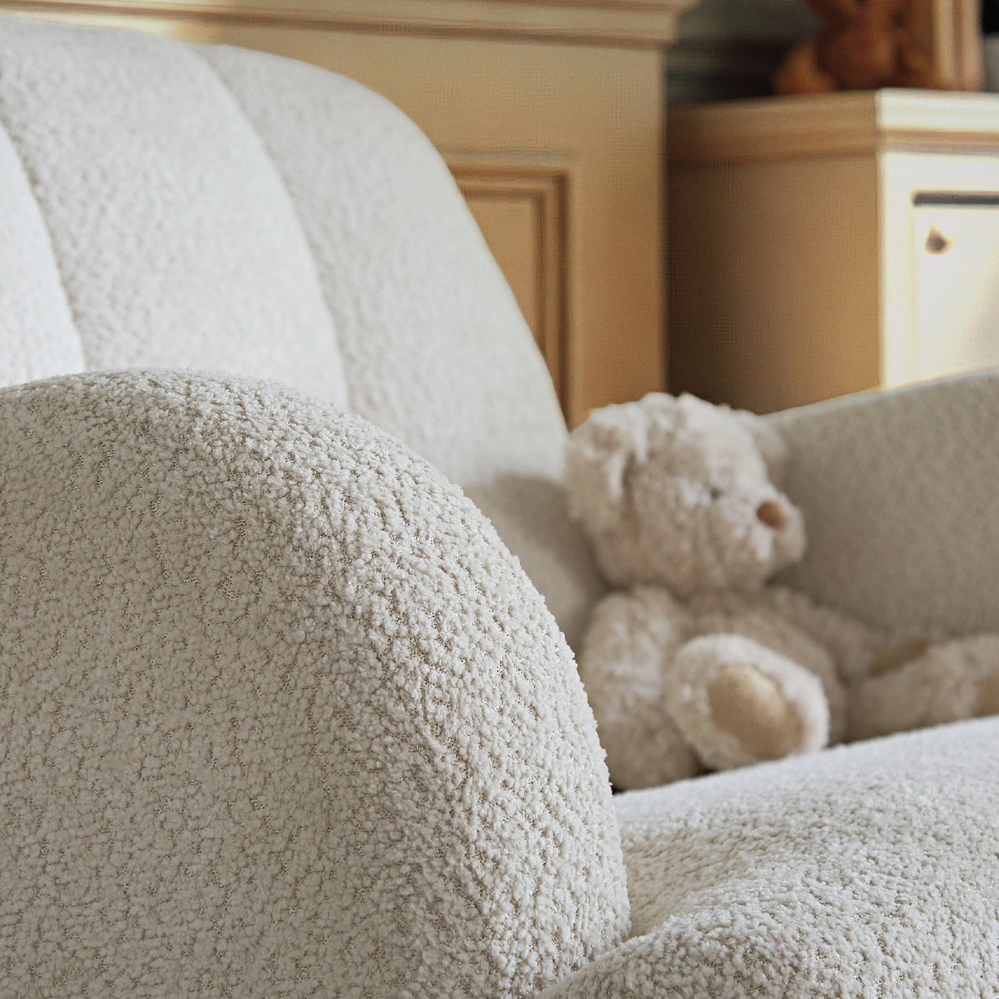 CuddleCo Etta Cuddle Chair - Boucle Off White