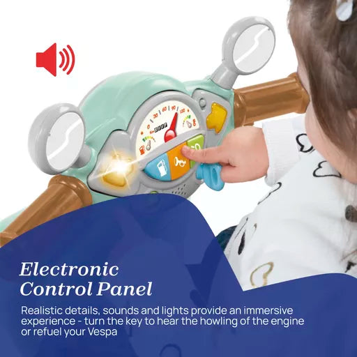 Chicco Vespa Primavera Ride-On – Mint Milk