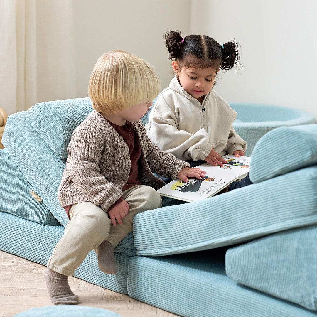Tutti Bambini Playrama Montessori Kids Play Sofa - Ocean Stone