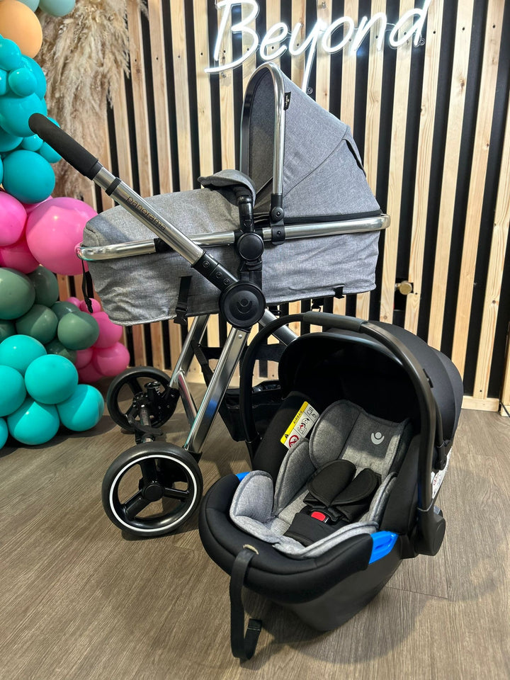 PRE LOVED Babylo Panorama XT Travel System - Grey