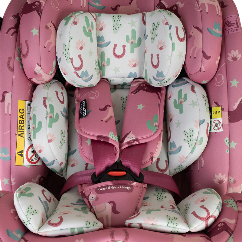 Cosatto Get Set Grow Plus i-Size 360 Car Seat – Pony Party