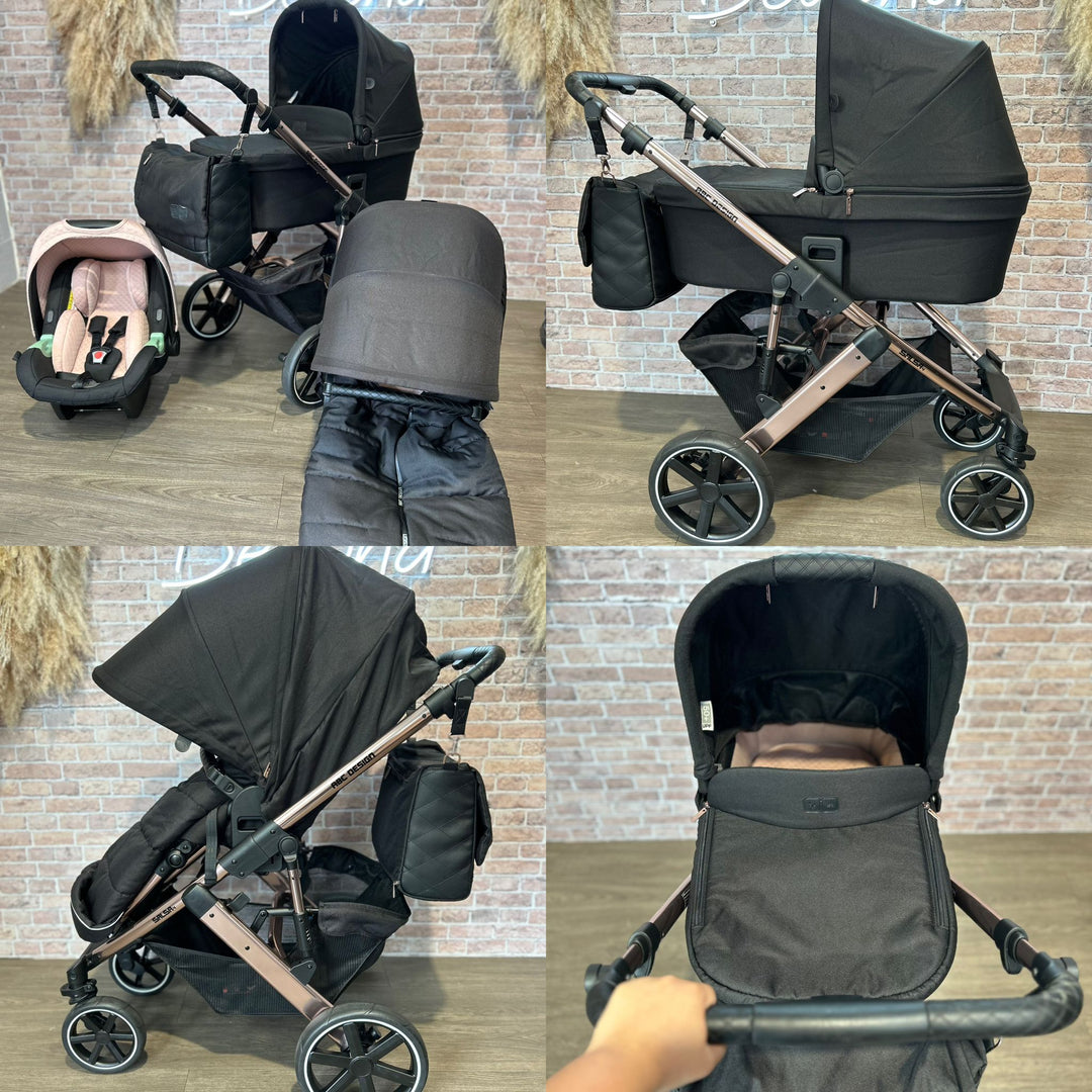 PRE LOVED ABC Design Salsa 4 Travel System – Rose Gold