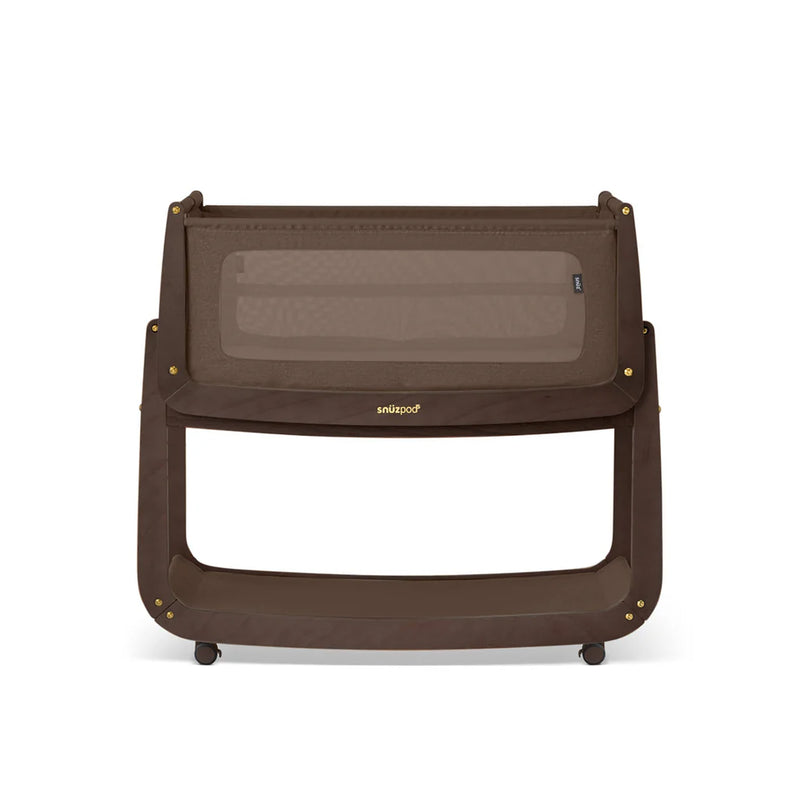 SnuzPod5 Bedside Crib - Chocolate