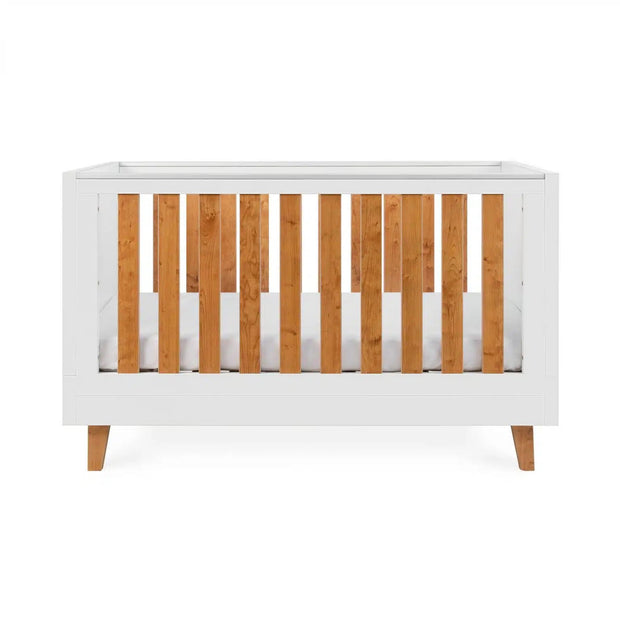 Tutti Bambini Como 3 Piece Nursery Room Set - White/Rosewood