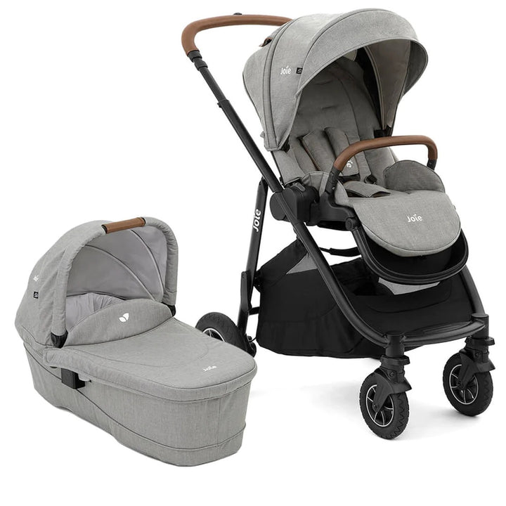 Joie Versatrax + Ramble XL Carrycot - Pebble