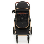 Kinderkraft Esme Pro 3in1 Travel System With Mink Pro2 Car Seat - Pure Black