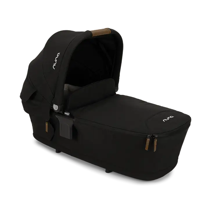 Nuna TRVL LX Compact Travel System Inc Lytl Folding Carrycot + Pipa Urbn - Caviar