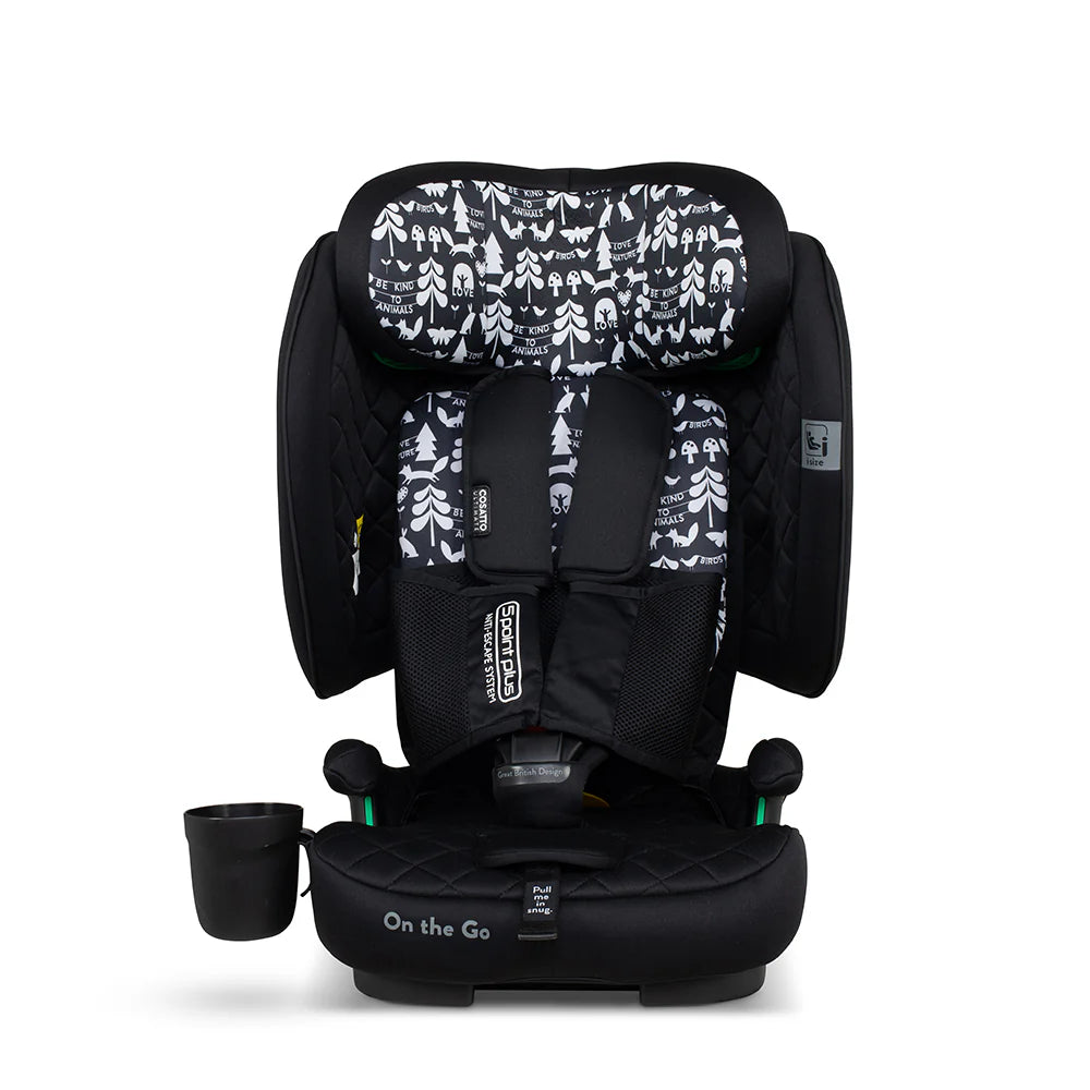 Cosatto On The Go i-Size Travel Car Seat - Silhouette