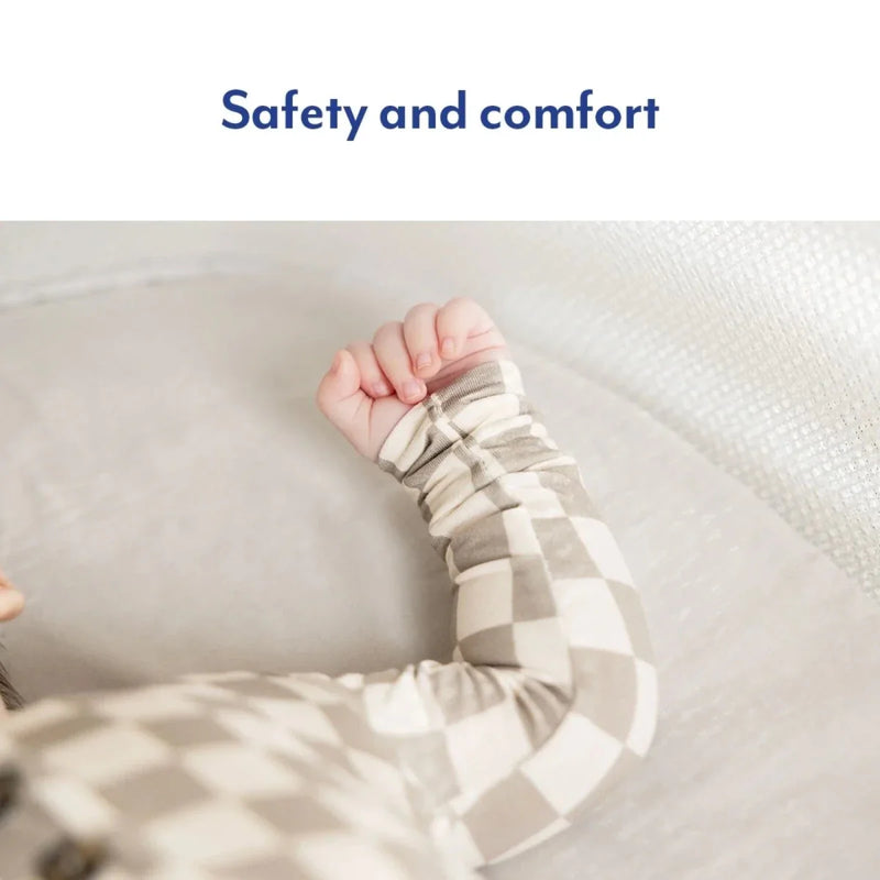 Graco Eluma Nest Bedside Crib - Luna