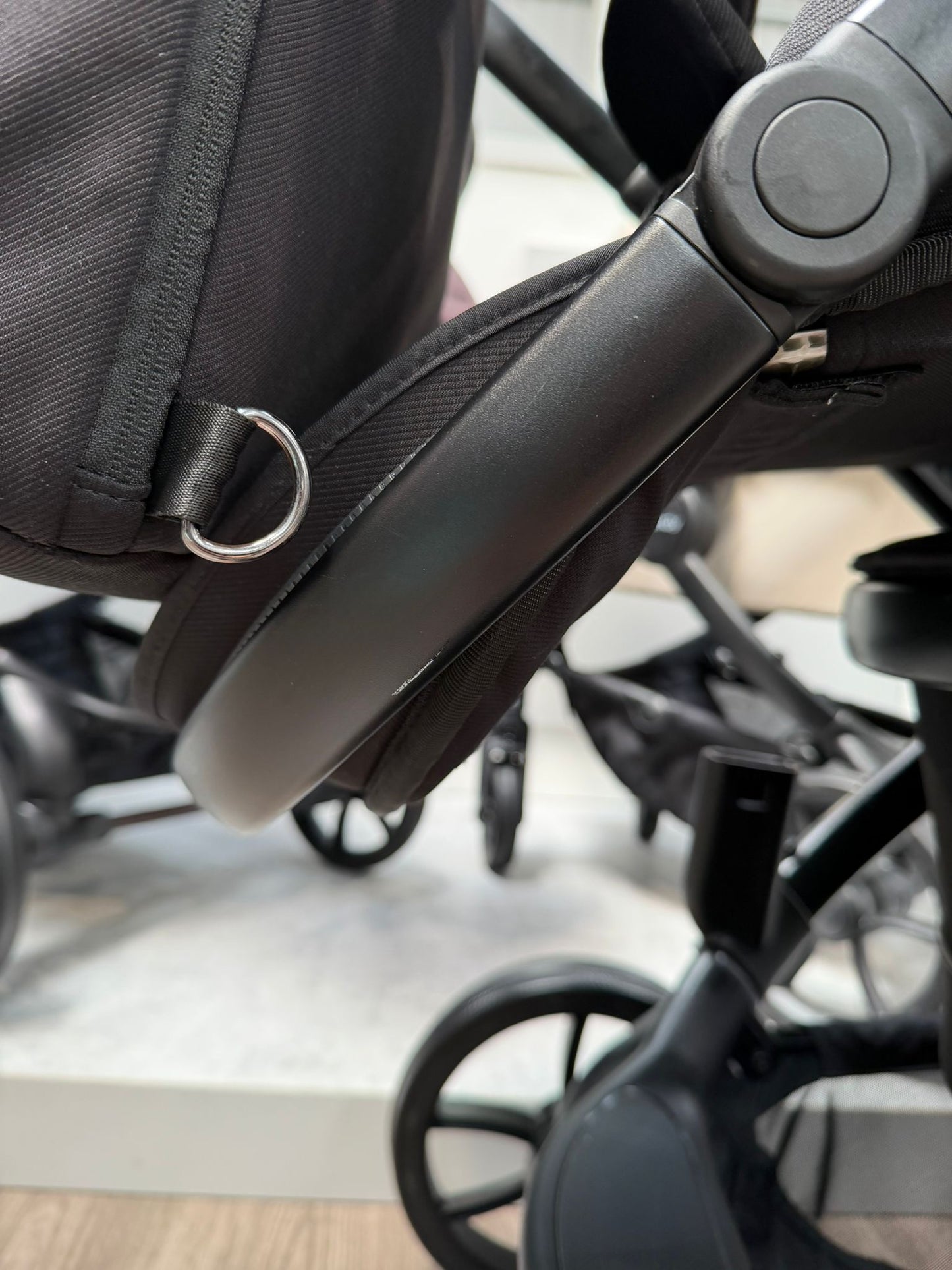 PRE LOVED iCandy Peach 7 Double Pushchair Bundle - Jet/Black