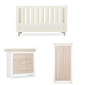 CuddleCo Harper Cot Bed + Ada Dresser & Wardrobe (COLLECTION OR LOCAL DELIVERY)