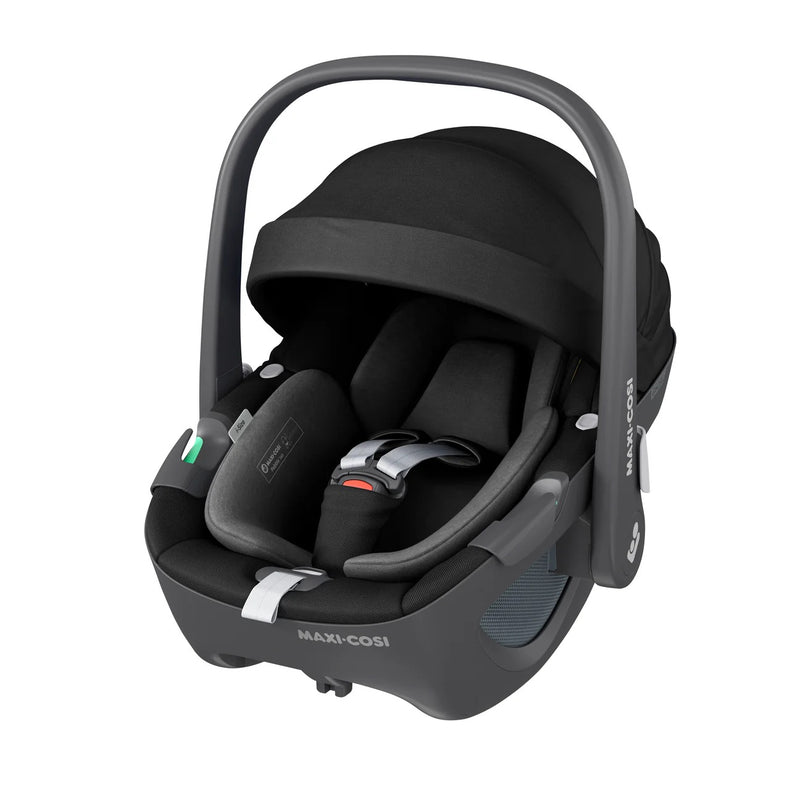 Maxi-Cosi Fame Pebble 360 8 Piece Complete Travel System Bundle - Twillic Black/Black